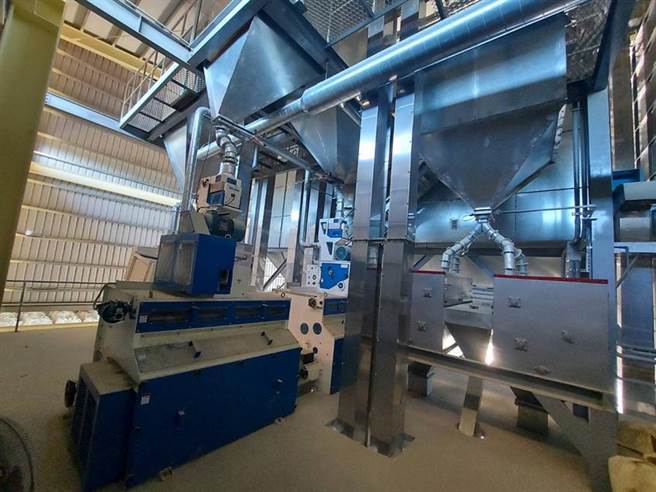 倉儲自動化設備。圖／農糧署提供。