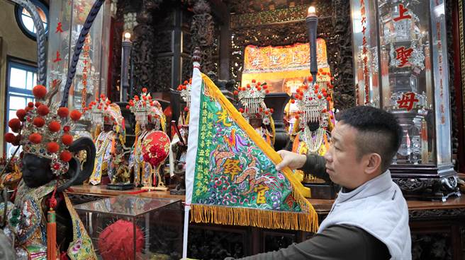 距今有400多年歷史的台南盐水护庇宫，将于24日至28日举行「辛丑百年香路往郡会香」，特别邀请到新营太子宫中坛元首来担任「开路先锋官」，助一切顺利圆满。（张毓翎摄）