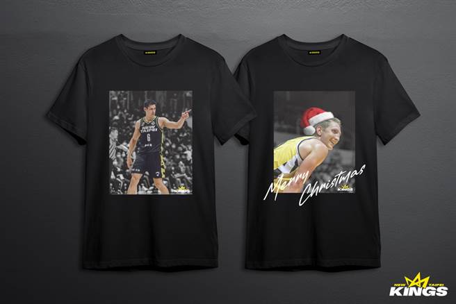 24日當天也有楊敬敏與湯瑪士的限量T恤。(新北國王提供)