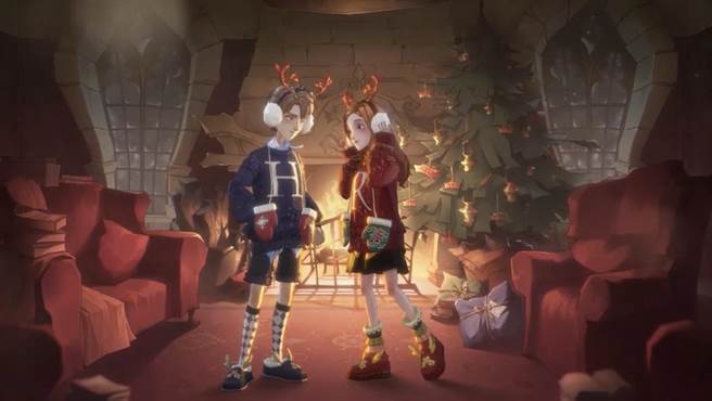 《哈利波特：魔法觉醒》「圣诞庆典」更新。(翻摄《哈利波特：魔法觉醒》粉丝专页）