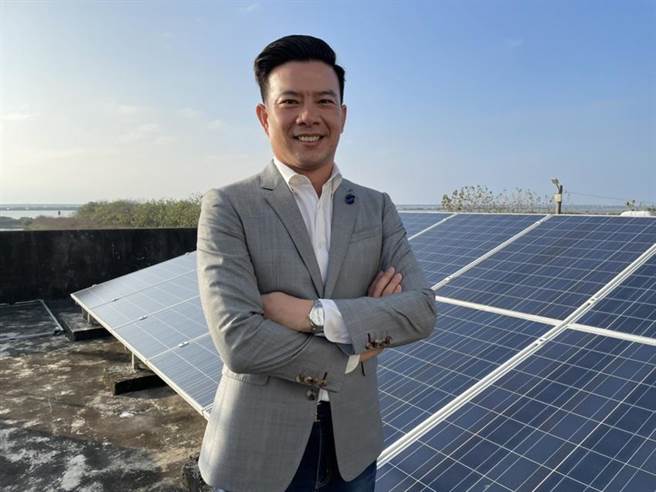 天泰能源董事长陈坤宏。（图／魏乔怡）
