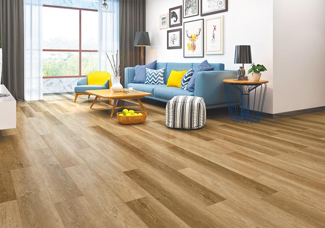 特力屋即日起至2月6日木头与塑胶地板全系列满万现折1000。（特力屋提供）