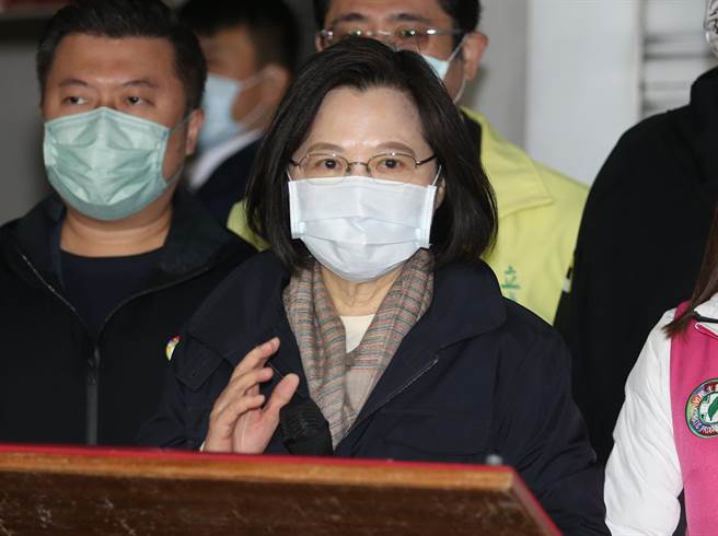 蔡英文总统脸书发文谈县市合併议题。（资料照/姚志平摄）