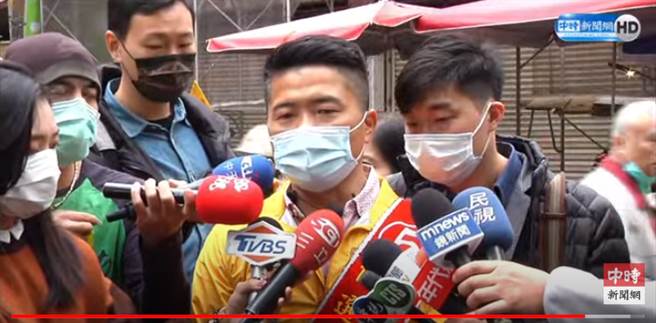 国民党台中立委补选参选人顏宽恒。（图片摘自中时新闻网Youtube）