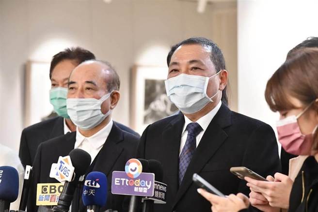 新北市长侯友宜23日表示，韩国瑜的未来的所有的决定由他自己来决定，都要给予尊重。（报系资料照）