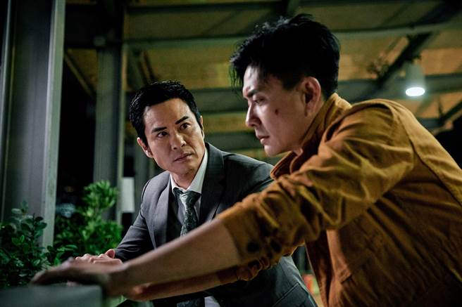 《G风暴》卡司亦有郑嘉颖（左）跟黄宗泽。（华映提供）