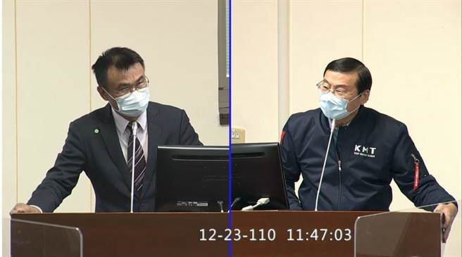 立委曾铭宗质询农委会主委陈吉仲(图／截自立法院直播)