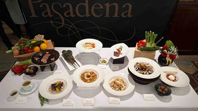 高雄知名法式餐厅帕莎蒂娜推出全新冬季菜单，特别选用日本A5和牛、鸭肝、帝王蟹等顶级食材入菜。（柯宗纬摄）