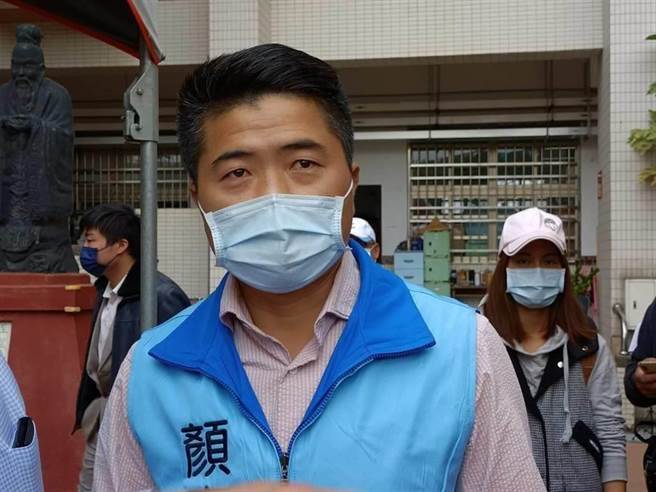 台中第二选区立委补选国民党候选人顏宽恒。（资料照，陈淑娥摄）