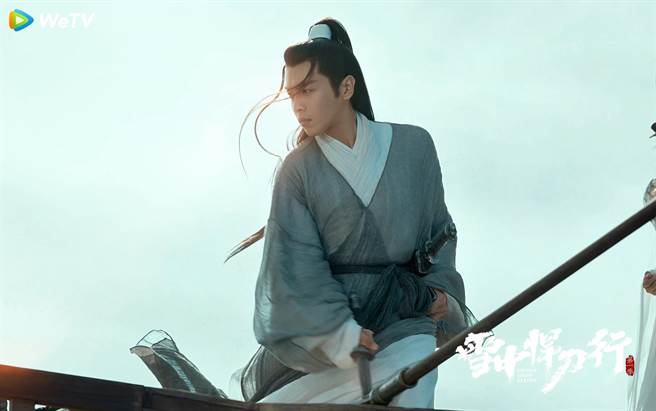 张若昀为《雪中悍刀行》减肥10公斤。（WeTV提供）