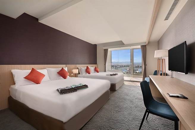 宜兰绿舞国际观光饭店即日起至明年3月31日推出「福虎旺新春尾牙春酒住房专案」。（宜兰绿舞国际观光饭店提供）