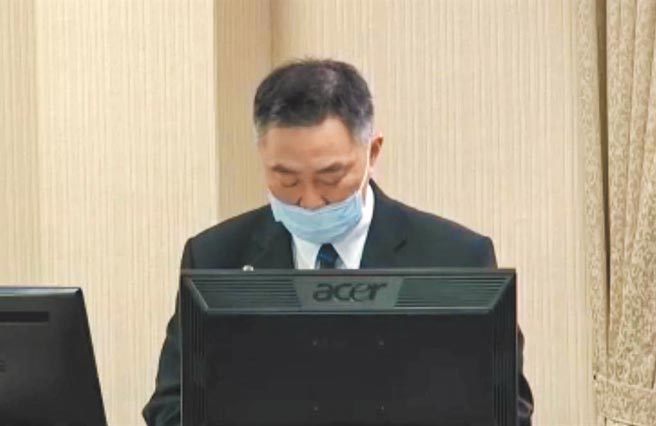 參謀本部作戰次長葉國輝中將指出，今年1月迄今，共機擾台已逾940架次。（擠自立法院直播）