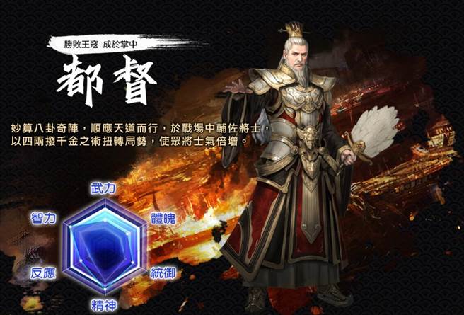 軍師全新轉職「都督」