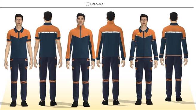 台南市消防局第五大隊文賢分隊隊員薛全成參加內政部消防署舉辦「全國消防人員服裝改款設計競賽」獲優等獎。（台南市消防局第五大隊提供／曹婷婷台南傳真）