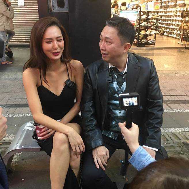 蔷蔷承认跟交往过的人都曾拍性爱影片，让一旁的赵哥很震惊。（NNYnetwork提供）