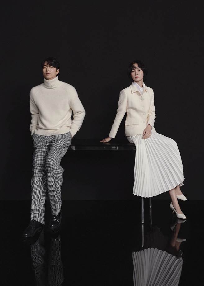 《寧静海》是孔刘（左）、裴斗娜首度合作。（Netflix提供）