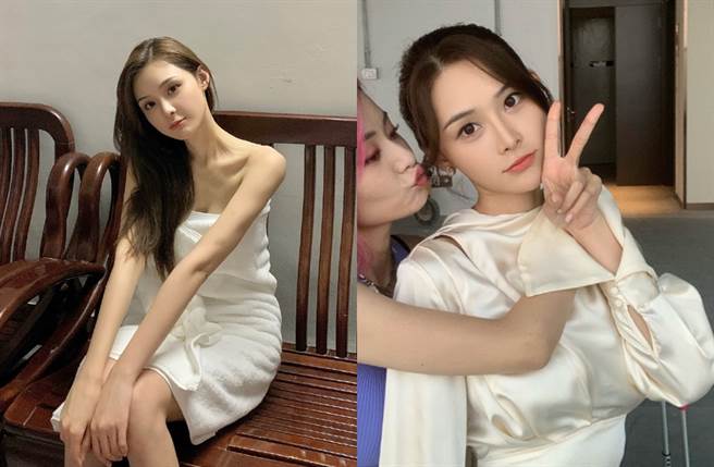 张颖颖脸蛋甜美。（图／翻摄自张颖颖YY微博）