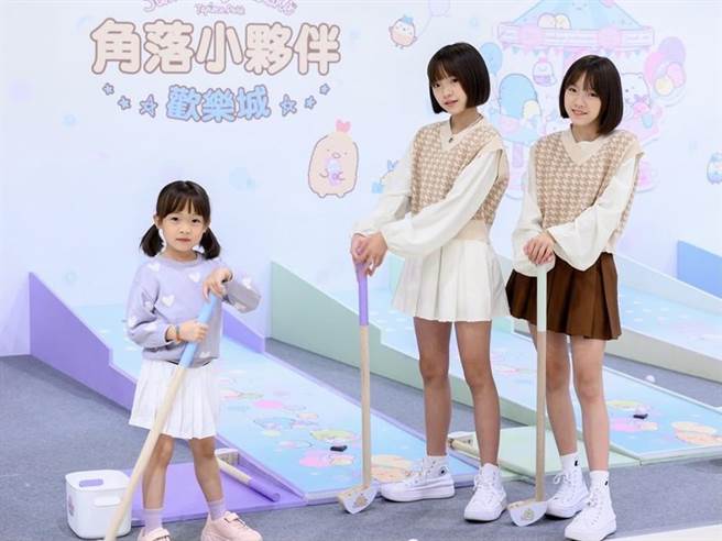 梦时代「角落小伙伴 欢乐城」耶诞夜正式开幕。图／梦时代提供