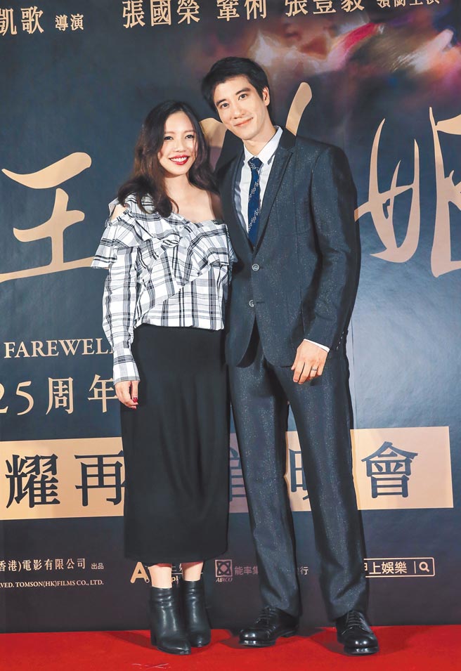 王力宏（右）离婚风波形象重创，李靓蕾昨再度发文盼就此画下句点。（资料照片）