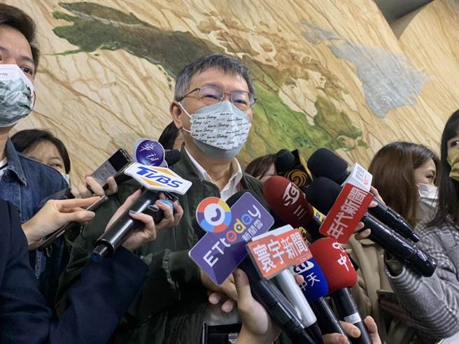 民眾黨主席、台北市長柯文哲。（楊孟立攝）