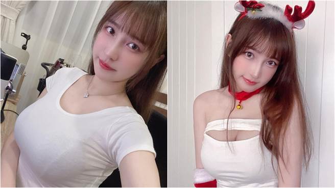 依梨（乐乐lebaby）一张模糊照遭网友PO上表特。(图／乐乐Lebaby脸书)