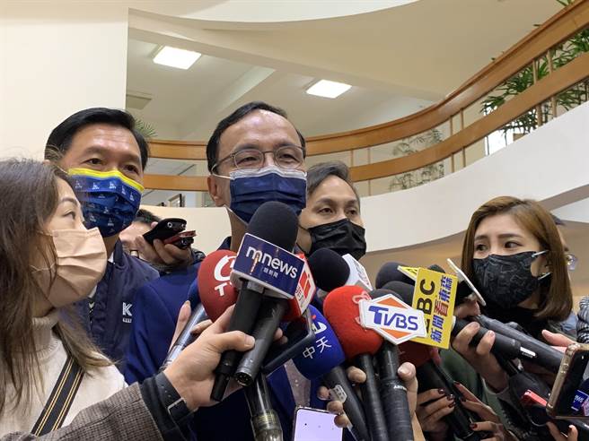 御駕親征帶領2022士氣？朱立倫：不必有心人士放話。（葉德正攝）