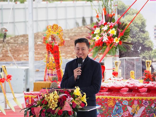 新竹市長林智堅。（陳育賢攝）