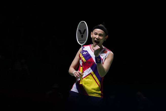 戴資穎在羽球世錦賽與冠軍擦身。（美聯社資料照）