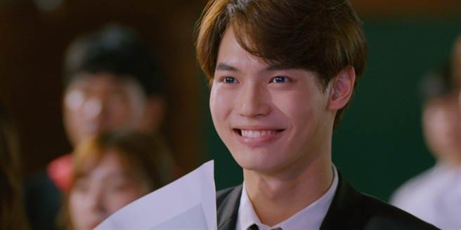 Win跨海接受台湾媒体访问。（威视电影提供）