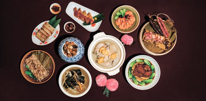 礁溪老爷酒店推出单点年菜，九道佳肴任君挑选。图／老爷酒店集团各饭店提供
