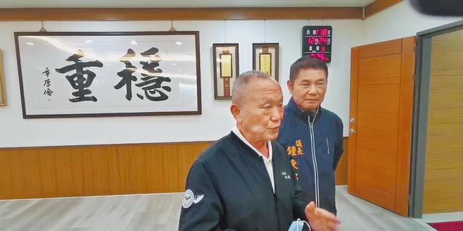 苗栗县长徐耀昌对竹竹併排除苗栗，表示平常心看待。（谢明俊摄）