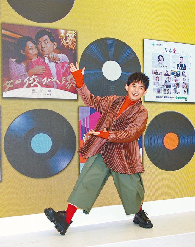 黃子佼昨辦音樂會和粉絲共度平安夜。（羅永銘攝）