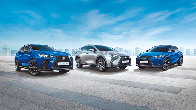 總代理和泰汽車將自下周一（27日）起至明年1月23日，於台北市信義區LEXUS ELECTRIFIED品牌概念店展開體驗試乘活動，提供UX 300e（BEV）、NX 450h+（PHEV）與NX 350h（HEV）3款話題車款。（和泰汽車提供）