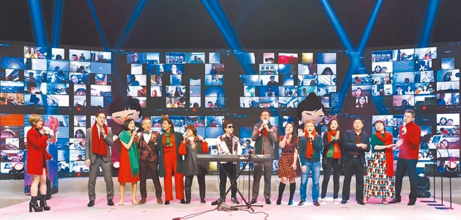 星展银（台湾）举办线上尾牙，2,000名员工同欢。图／星展提供