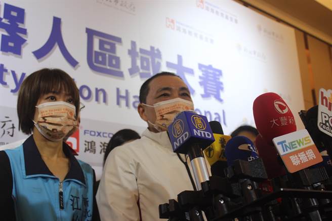 新北市長侯友宜表示，不管未來是誰參選，只要能夠共榮共好，關心民眾在意的防疫及民生問題才是最重要的。（陳慰慈攝）