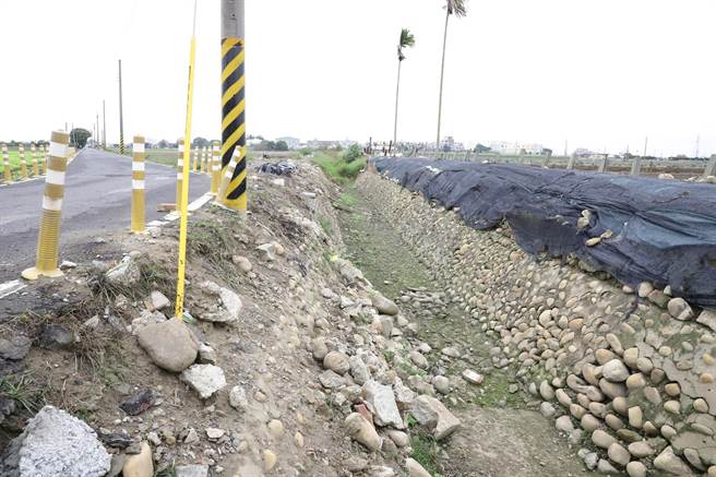 雲林縣政府編列700餘萬元經費，改善大埤鄉排水、西螺鎮道路問題。（張朝欣攝）
