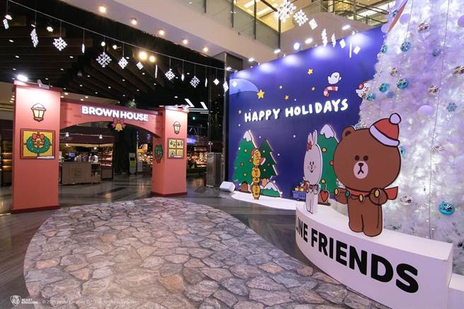 熊大與兔兔的小鎮派對。(台茂提供／蔡依珍桃園傳真)