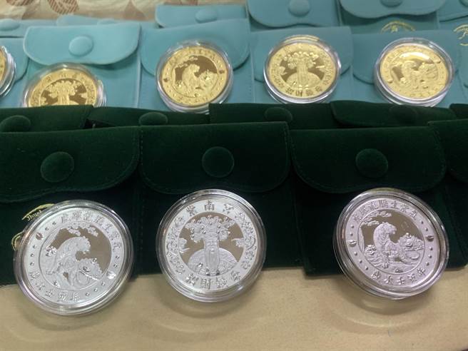 紫南宫虎年招财钱母。（廖志晃摄）