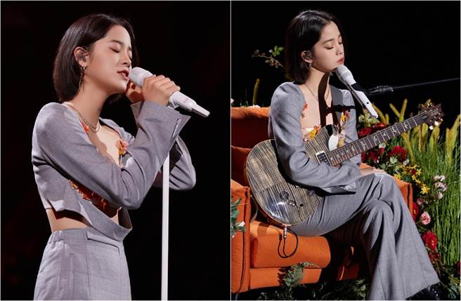 15岁就出道的欧阳娜娜，如今已从少女变成21岁小女人。(翻摄自欧阳娜娜工作室微博)