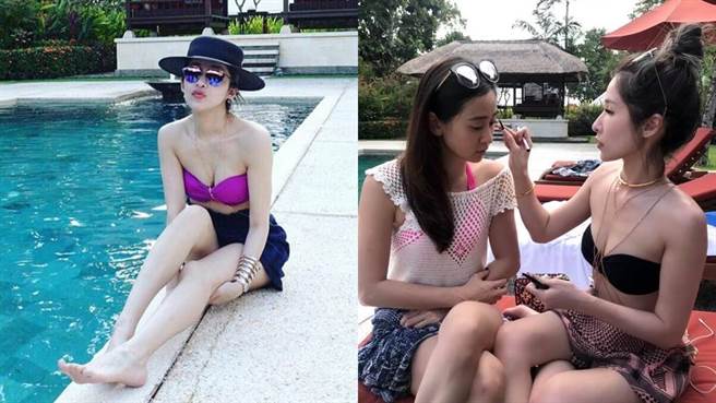 名媛李晶晶（左）有个知名的闺密就是歌手萧亚轩（右）。（图／FB@李晶晶、萧亚轩）