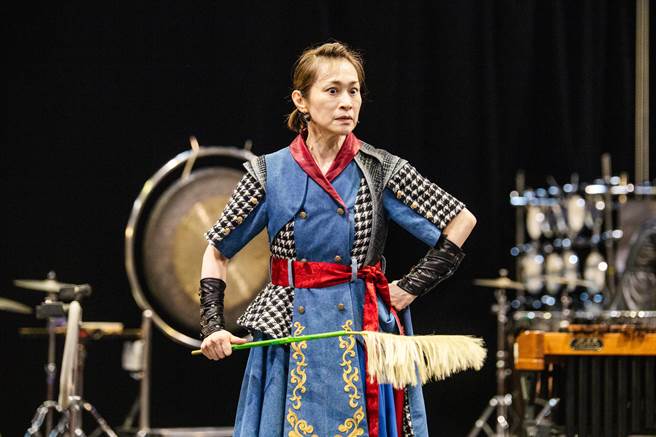 传艺金曲奖最佳演员朱安丽，相隔4年将再重演击乐剧场《木兰》，诠释代父从军的女英雌。（击乐文教基金会提供）