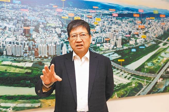 新竹县长杨文科。（罗浚滨摄）