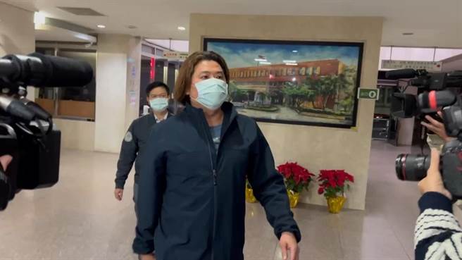 中山警分局陈姓小队长。(陈志贤摄)