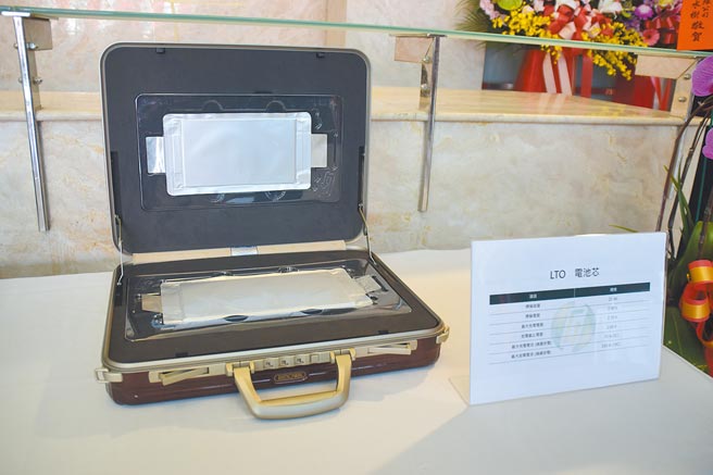 格斯的25Ah LTO软包电池芯可连续3C充电及10C放电。图／张秉凤