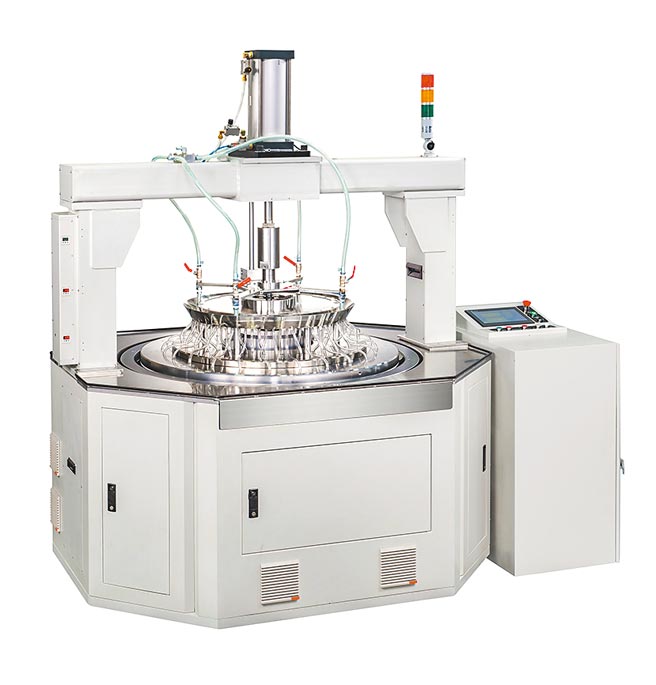 准力JL-D16双面研磨与抛光机。图／业者提供