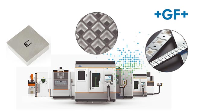 +GF+為瑞士高精度加工設備的領導者，擁有多樣化加工技術，亦是全方位加工解決方案的提供者。圖／喬治費歇爾機械提供