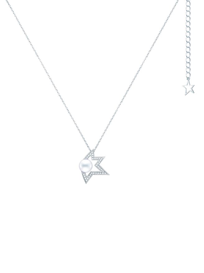 TASAKI秋冬新款comet plus diamonds pave坠炼，12万4000元。（TASAKI提供）