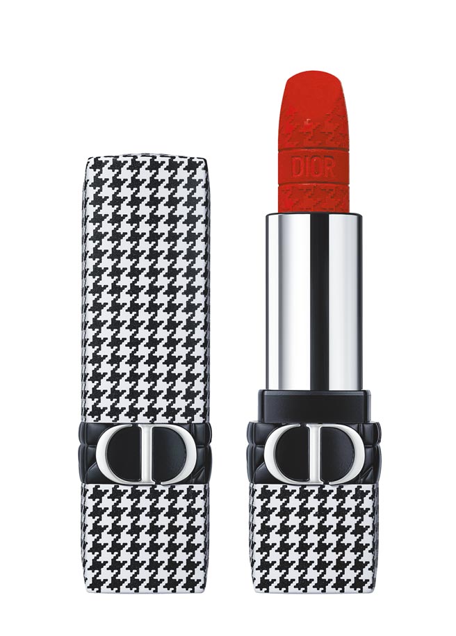 迪奧藍星脣膏經典NEW LOOK3.5g #999，1600元。（迪奧提供）