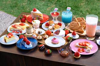 新竹喜來登草莓派對推「草莓櫻花季」 日式草莓下午茶吃到飽