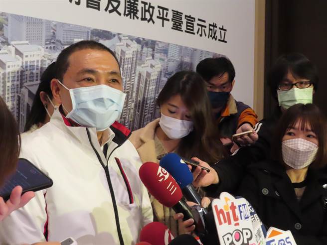 高雄受中央寵愛 侯友宜：新北希望有多一點關愛眼神。（葉德正攝）